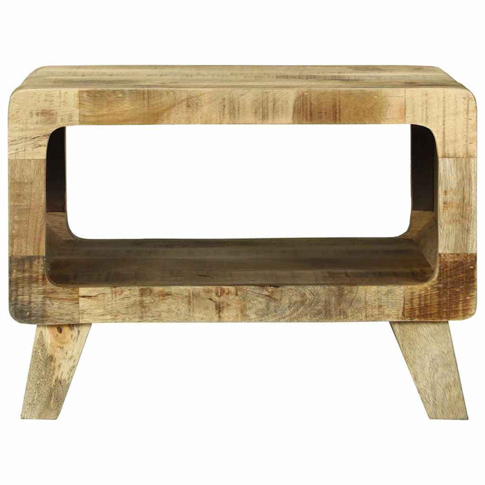 Masă de cafea 50 x 50 x 35 cm Lemn masiv de mango nefinisat - WALTI WALTI