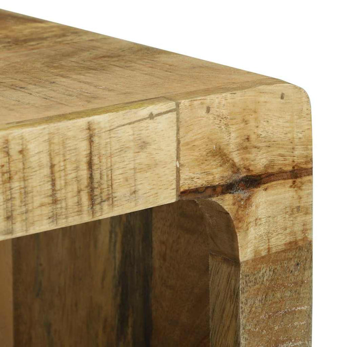 Cabinet TV cu raft Maro 80 x 30 x 25 cm Lemn masiv de mango - WALTI WALTI