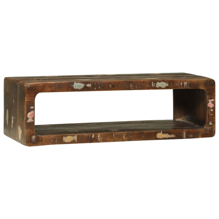 Cabinet TV Multicolour 80 x 30 x 25 cm Lemn masiv recuperat - WALTI WALTI