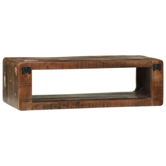 Cabinet TV Multicolour 80 x 30 x 25 cm Lemn masiv recuperat - WALTI WALTI