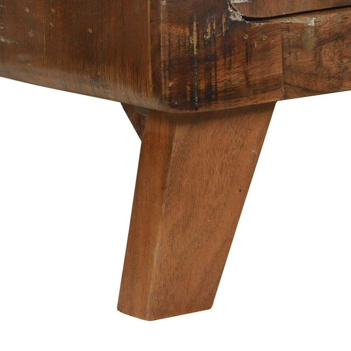 Masă de cafea Multicolour 80 x 54 x 45 cm Lemn masiv reciclat - WALTI WALTI
