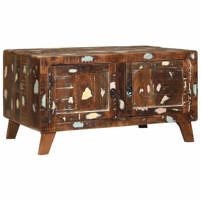 Masă de cafea Multicolour 80 x 54 x 45 cm Lemn masiv reciclat - WALTI WALTI