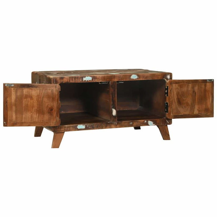 Masă de cafea Multicolour 80 x 54 x 45 cm Lemn masiv reciclat - WALTI WALTI