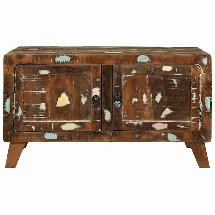 Masă de cafea Multicolour 80 x 54 x 45 cm Lemn masiv reciclat - WALTI WALTI