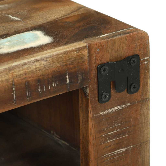 Cabinet TV Multicolour 60 x 32 x 36 cm Lemn masiv recuperat - WALTI WALTI