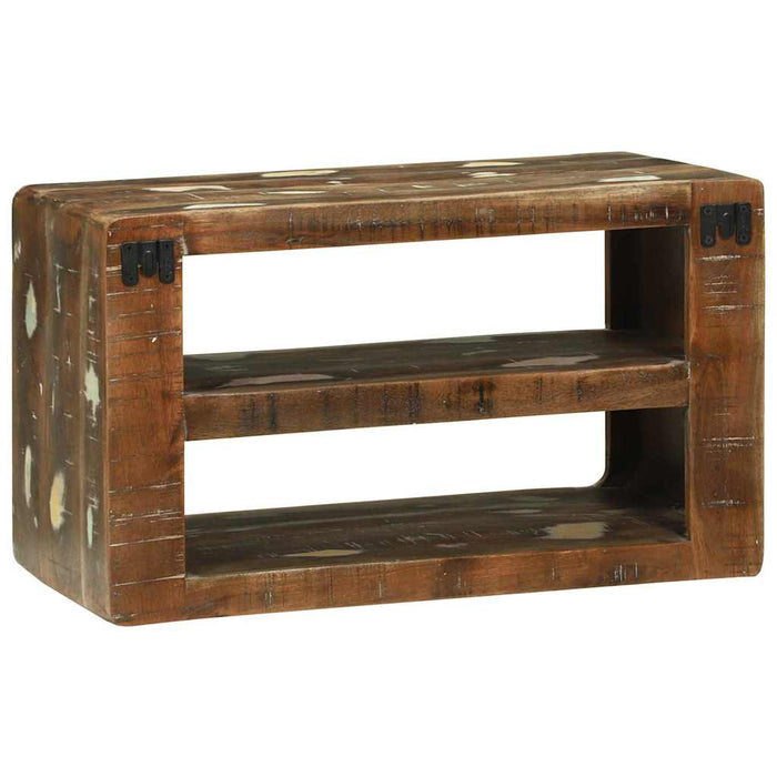 Cabinet TV Multicolour 60 x 32 x 36 cm Lemn masiv recuperat - WALTI WALTI