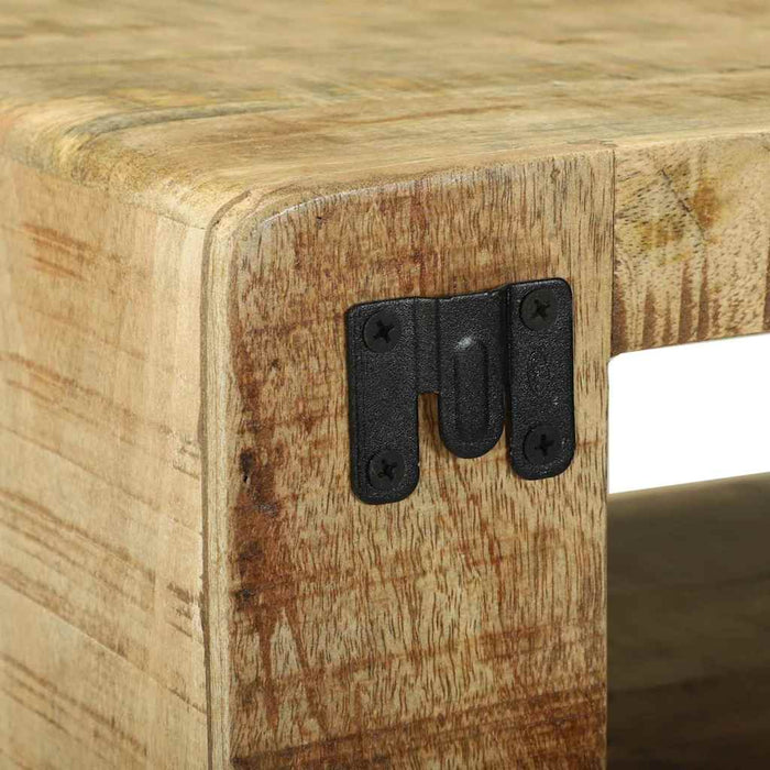Cabinet TV cu raft Maro 80 x 32 x 36 cm Lemn masiv de mango - WALTI WALTI