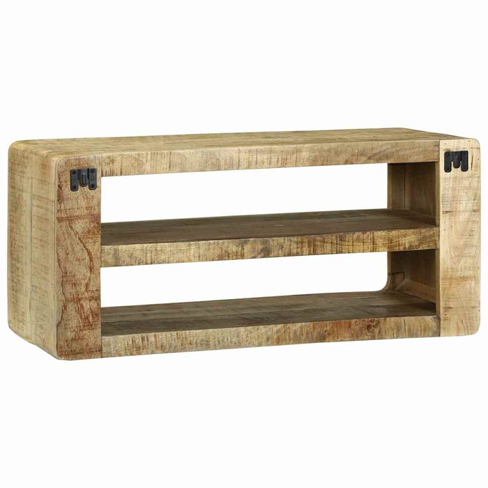 Cabinet TV cu raft Maro 80 x 32 x 36 cm Lemn masiv de mango - WALTI WALTI