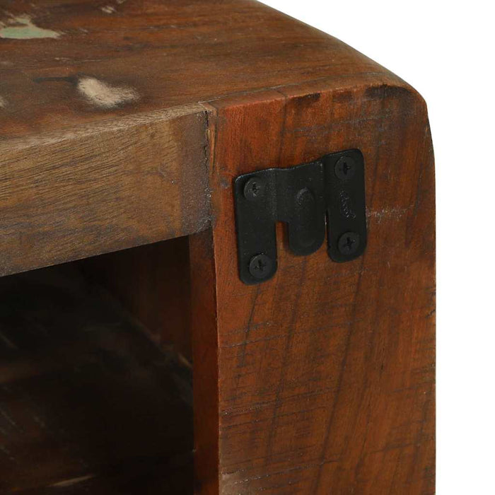 Cabinet TV Multicolour 80 x 32 x 36 cm Lemn masiv recuperat - WALTI WALTI