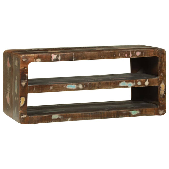 Cabinet TV Multicolour 80 x 32 x 36 cm Lemn masiv recuperat - WALTI WALTI