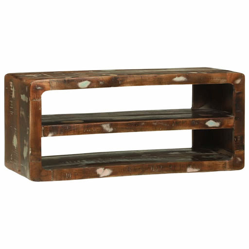 Cabinet TV Multicolour 80 x 32 x 36 cm Lemn masiv recuperat - WALTI WALTI