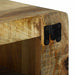 Cabinet TV cu raft Maro 100 x 32 x 36 cm Lemn masiv de mango - WALTI WALTI