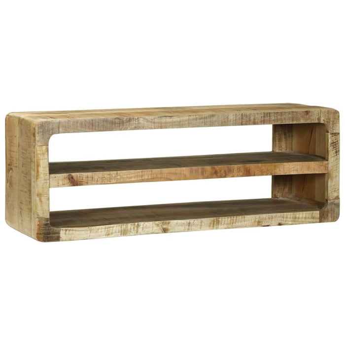 Cabinet TV cu raft Maro 100 x 32 x 36 cm Lemn masiv de mango - WALTI WALTI