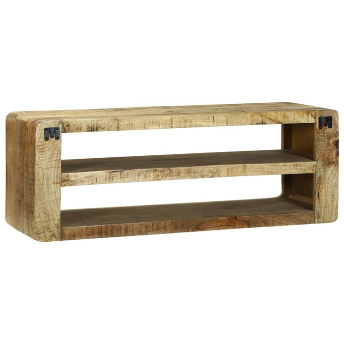 Cabinet TV cu raft Maro 100 x 32 x 36 cm Lemn masiv de mango - WALTI WALTI