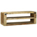 Cabinet TV cu raft Maro 100 x 32 x 36 cm Lemn masiv de mango - WALTI WALTI