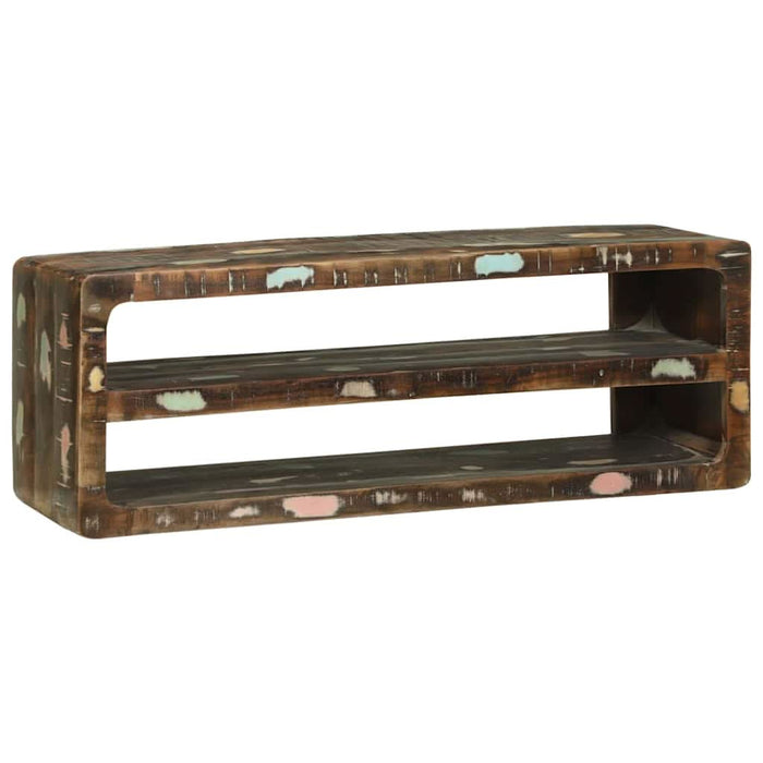 Cabinet TV Multicolour 100 x 32 x 36 cm Lemn masiv recuperat - WALTI WALTI