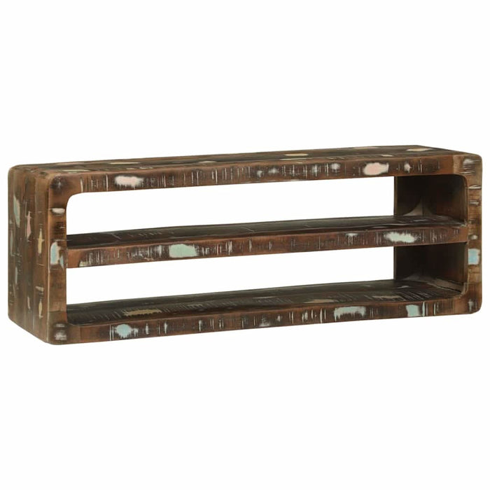 Cabinet TV Multicolour 100 x 32 x 36 cm Lemn masiv recuperat - WALTI WALTI