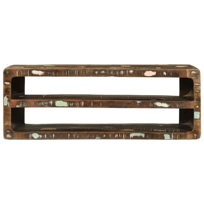 Cabinet TV Multicolour 100 x 32 x 36 cm Lemn masiv recuperat - WALTI WALTI