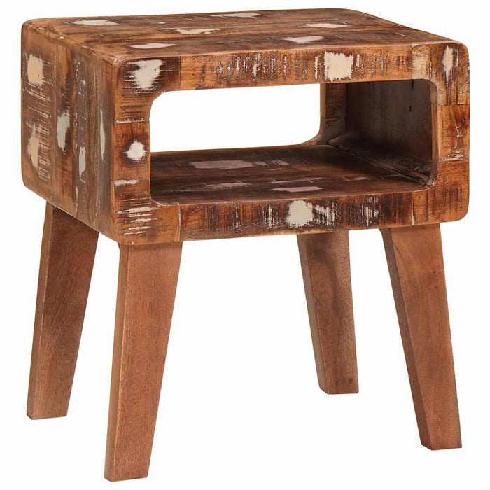 Mese de capăt Multicolour 40 x 32 x 46 cm Lemn masiv reciclat - WALTI WALTI