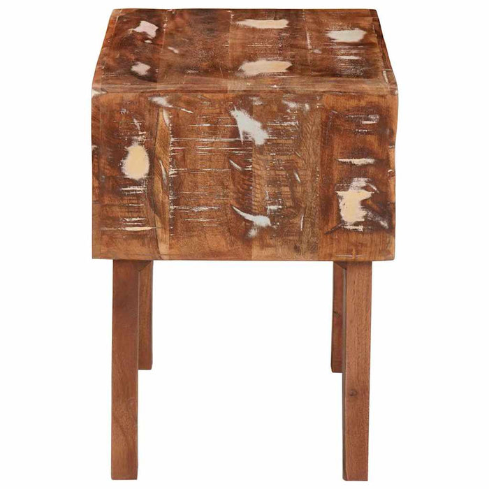 Mese de capăt Multicolour 40 x 32 x 46 cm Lemn masiv reciclat - WALTI WALTI