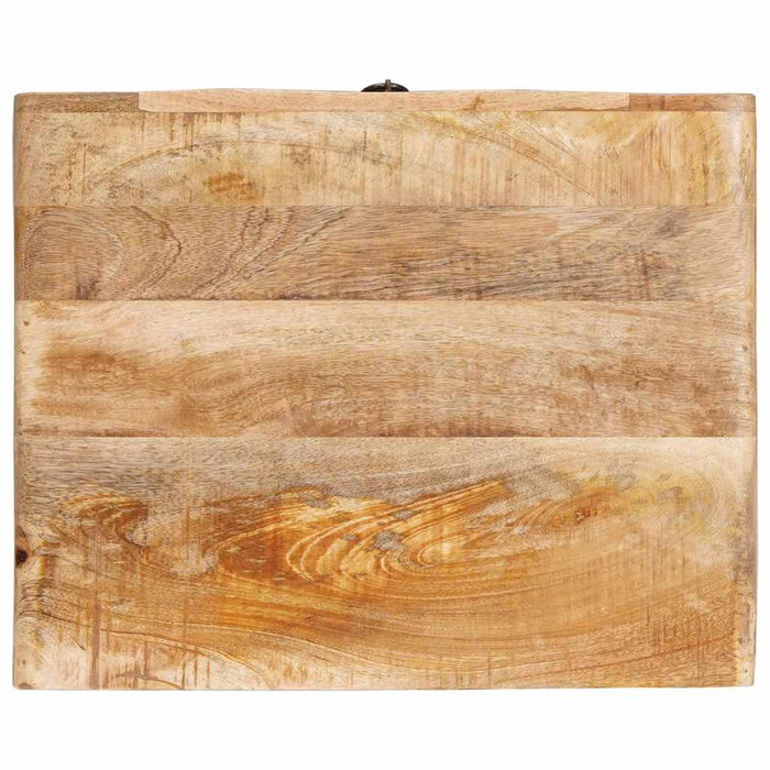 Mese de capăt cu ușă Maro 40 x 32 x 46 cm Lemn masiv de mango - WALTI WALTI