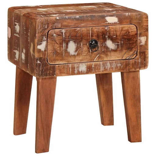 Mese de capăt Multicolour 40 x 32 x 46 cm Lemn masiv reciclat - WALTI WALTI