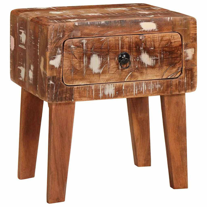 Mese de capăt Multicolour 40 x 32 x 46 cm Lemn masiv reciclat - WALTI WALTI