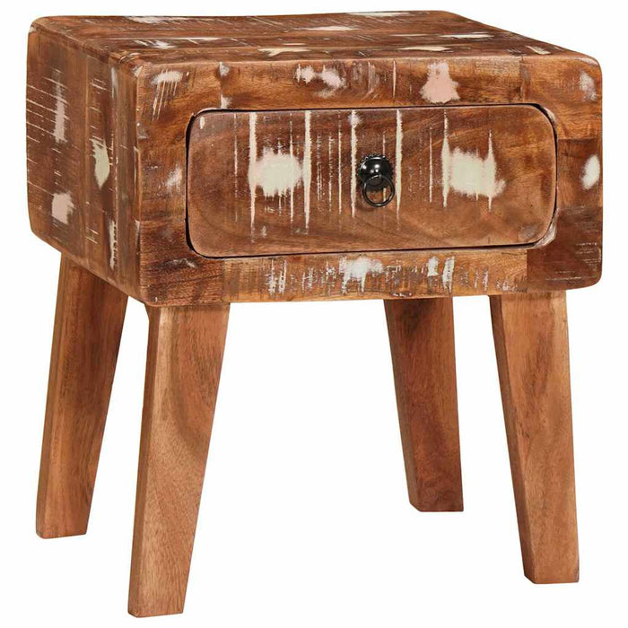 Mese de capăt Multicolour 40 x 32 x 46 cm Lemn masiv reciclat - WALTI WALTI