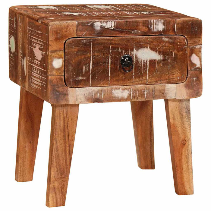 Mese de capăt Multicolour 40 x 32 x 46 cm Lemn masiv reciclat - WALTI WALTI