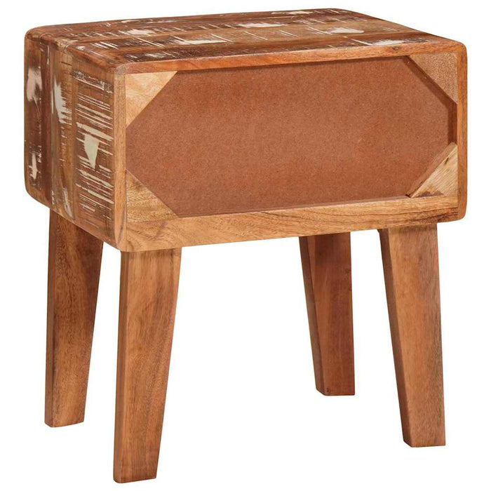 Mese de capăt Multicolour 40 x 32 x 46 cm Lemn masiv reciclat - WALTI WALTI