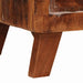Cutie de depozitare 70 x 35 x 40 cm Lemn masiv reciclat - WALTI WALTI