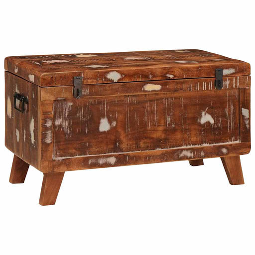 Cutie de depozitare 70 x 35 x 40 cm Lemn masiv reciclat - WALTI WALTI