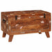 Cutie de depozitare 70 x 35 x 40 cm Lemn masiv reciclat - WALTI WALTI