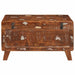 Cutie de depozitare 70 x 35 x 40 cm Lemn masiv reciclat - WALTI WALTI