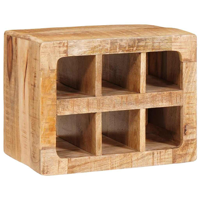 Raft pentru vin Maro 44 x 30 x 35 cm Lemn masiv de mango - WALTI WALTI