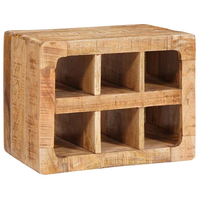 Raft pentru vin Maro 44 x 30 x 35 cm Lemn masiv de mango - WALTI WALTI