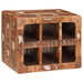Raft pentru vin Maro 44 x 30 x 35 cm Lemn reciclat masiv - WALTI WALTI
