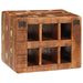 Raft pentru vin Maro 44 x 30 x 35 cm Lemn reciclat masiv - WALTI WALTI