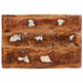 Raft pentru vin Maro 44 x 30 x 35 cm Lemn reciclat masiv - WALTI WALTI