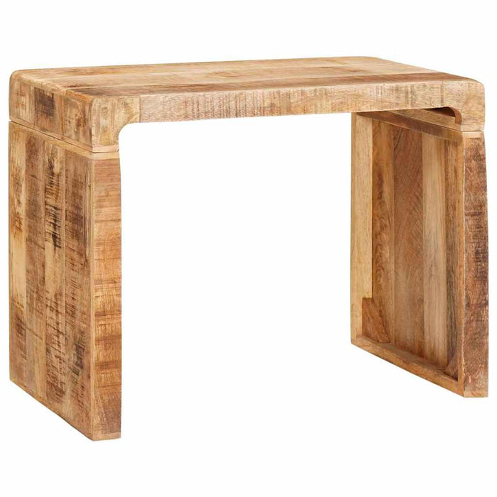 Masă laterală Maro 60 x 35 x 46 cm Lemn de mango solid - WALTI WALTI