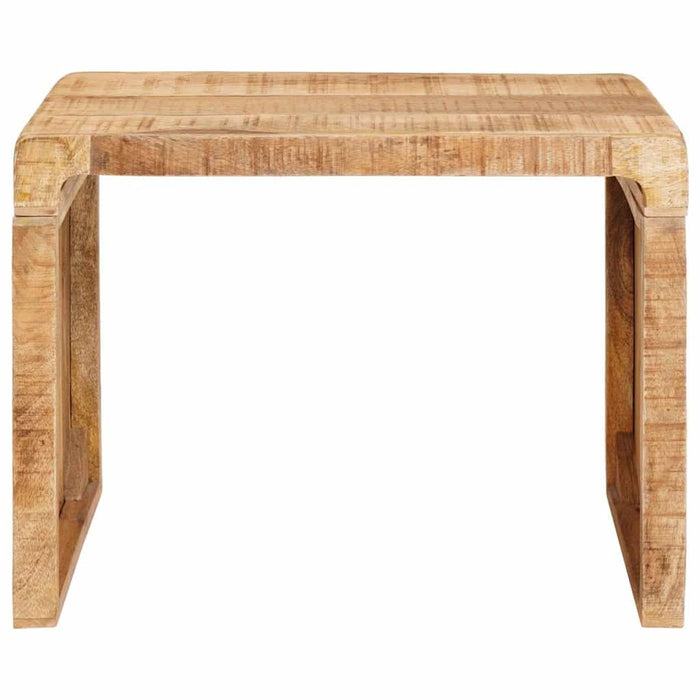 Masă laterală Maro 60 x 35 x 46 cm Lemn de mango solid - WALTI WALTI