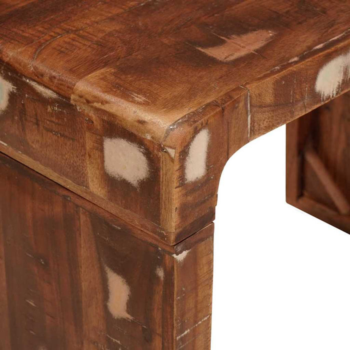 Masă laterală 60 x 35 x 45 cm Lemn masiv reciclat - WALTI WALTI