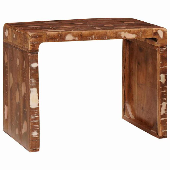 Masă laterală 60 x 35 x 45 cm Lemn masiv reciclat - WALTI WALTI