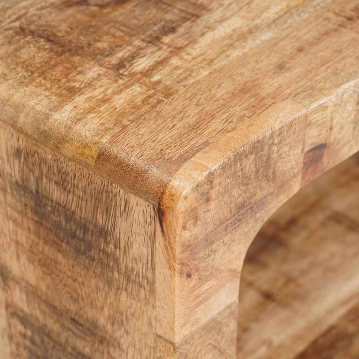 Noptieră 2 pcs Maro 45 x 30 x 24 cm Lemn de mango solid - WALTI WALTI