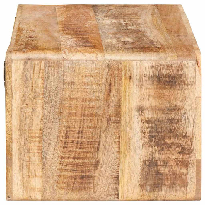 Noptieră 2 pcs Maro 45 x 30 x 24 cm Lemn de mango solid - WALTI WALTI