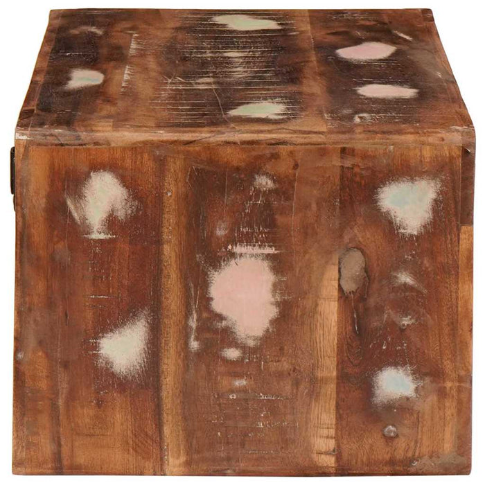 Noptieră 2 pcs Maro 45 x 30 x 24 cm Lemn recuperat masiv - WALTI WALTI