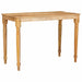 Masă de cafea Maro 110 x 55 x 77 cm Lemn de mango solid - WALTI WALTI