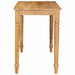 Masă de cafea Maro 110 x 55 x 77 cm Lemn de mango solid - WALTI WALTI