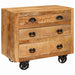 Dulap lateral Maro 70 x 38 x 63 cm Lemn masiv de mango - WALTI WALTI
