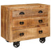 Dulap lateral Maro 70 x 38 x 63 cm Lemn masiv de mango - WALTI WALTI
